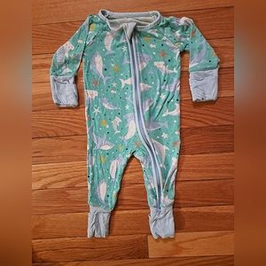 Little Sleepies Shark Soiree Zippy